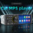 MP5 Car Player 1 Din 4.1 Inch Touch Screen Car Stereo Bluetooth + Backup Camera
