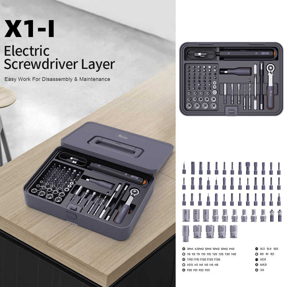 Multifunctional Home & Auto & Woodworkers Repair Tool Kit, Boxes-F
