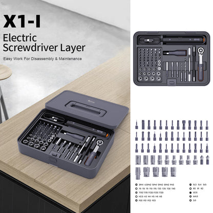 Multifunctional Home & Auto & Woodworkers Repair Tool Kit, Boxes-F