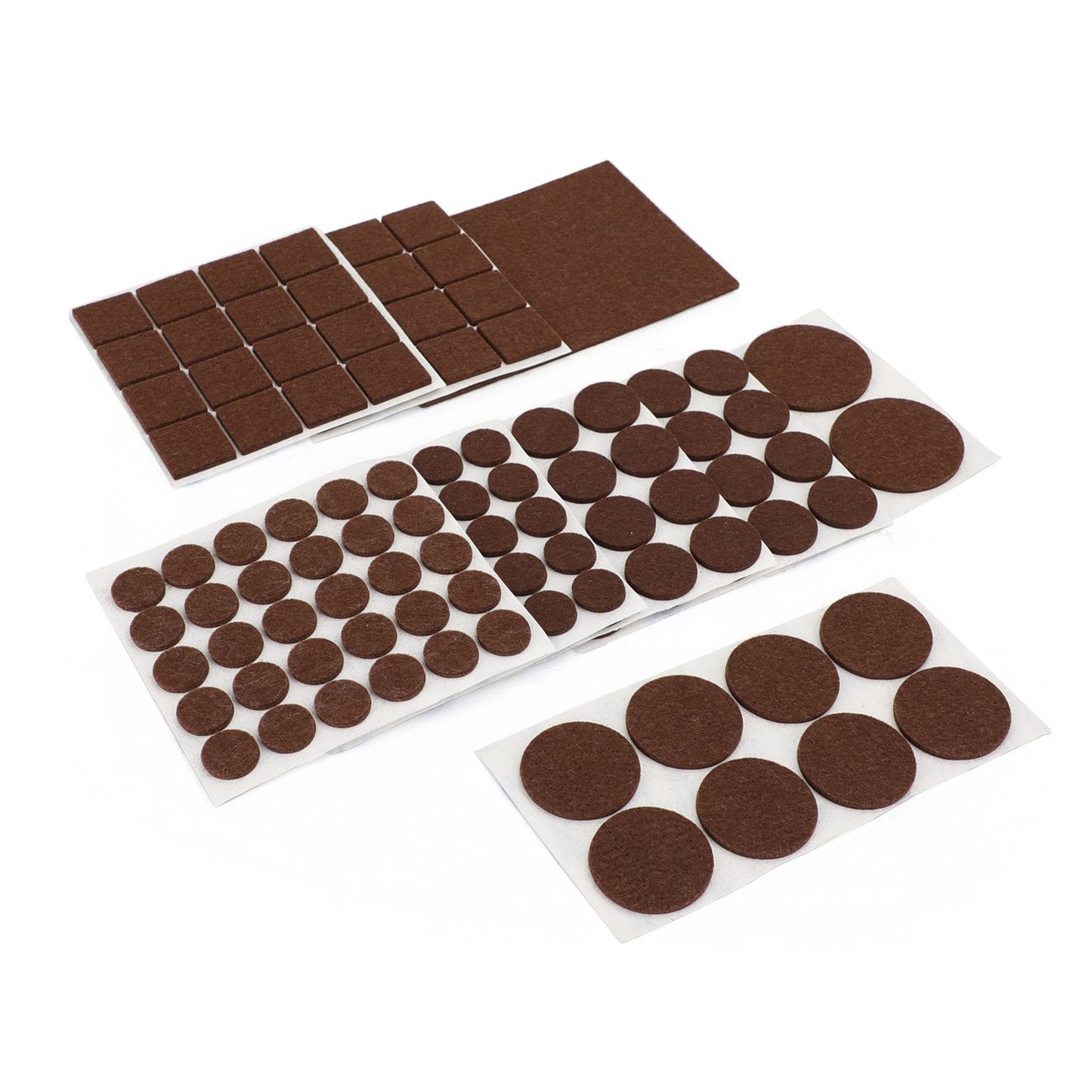 145Pcs Furniture Pads Chair Leg Floor Protectors Felt Pads Hardwood Floors