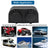 12V/24V 4.2A Dual USB Charger Socket, Waterproof Surface Mount Power Outlet for Car, Truck, RV & Boat