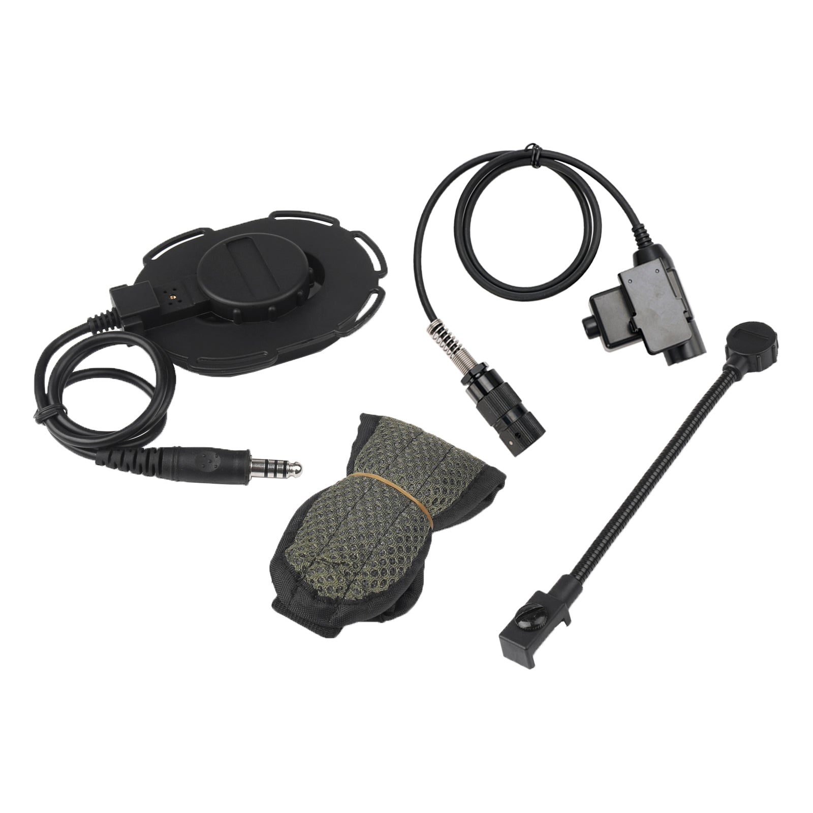 For AN/PRC148 PRC152 U329 Radio 6-Pin U94 PTT Z Tactical Bowman Elite II Headset
