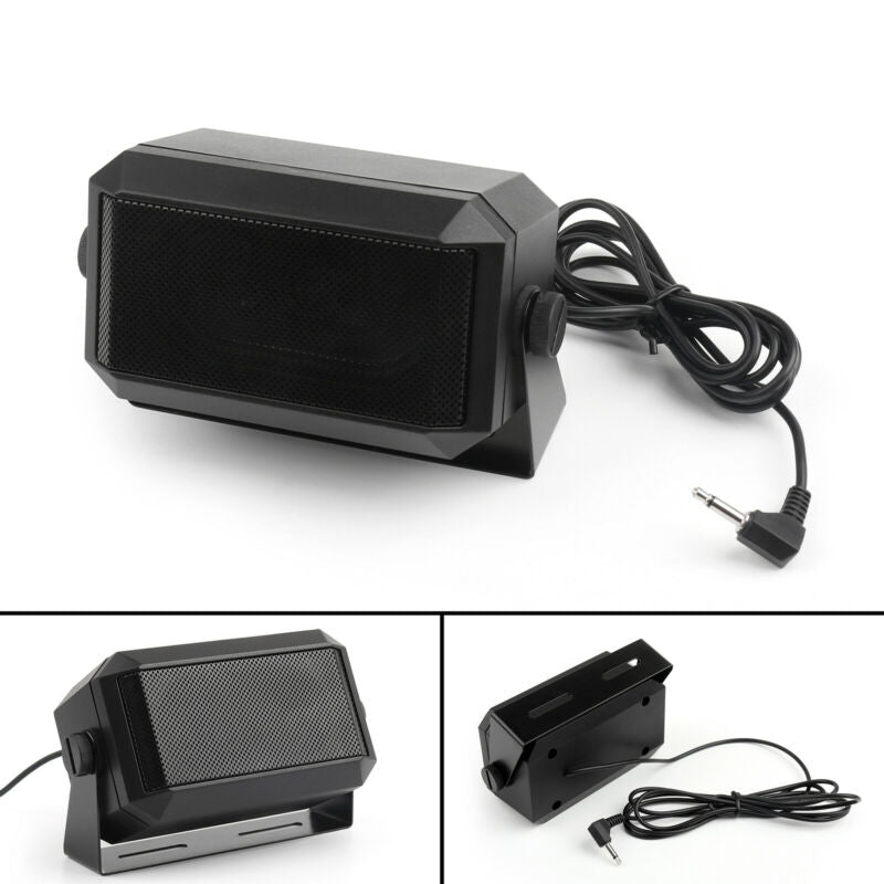 Speaker Heavy External 3.5mm Duty Car KES-3 1PC Radio For Yaesu Kenwood Icom