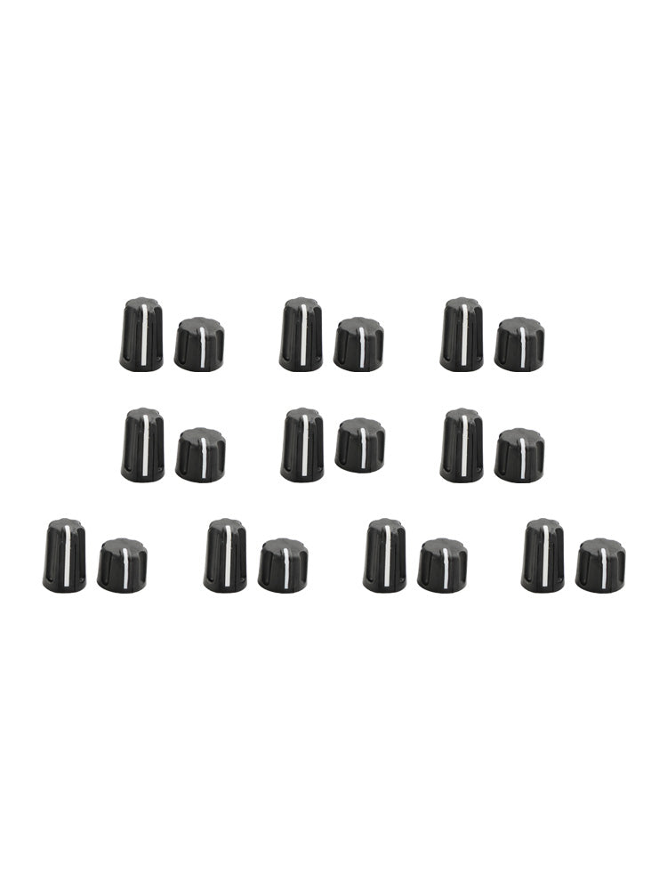 10Set Volume Control + Channel Selector Knob Cap For Motorola P6600 P6620 Radio