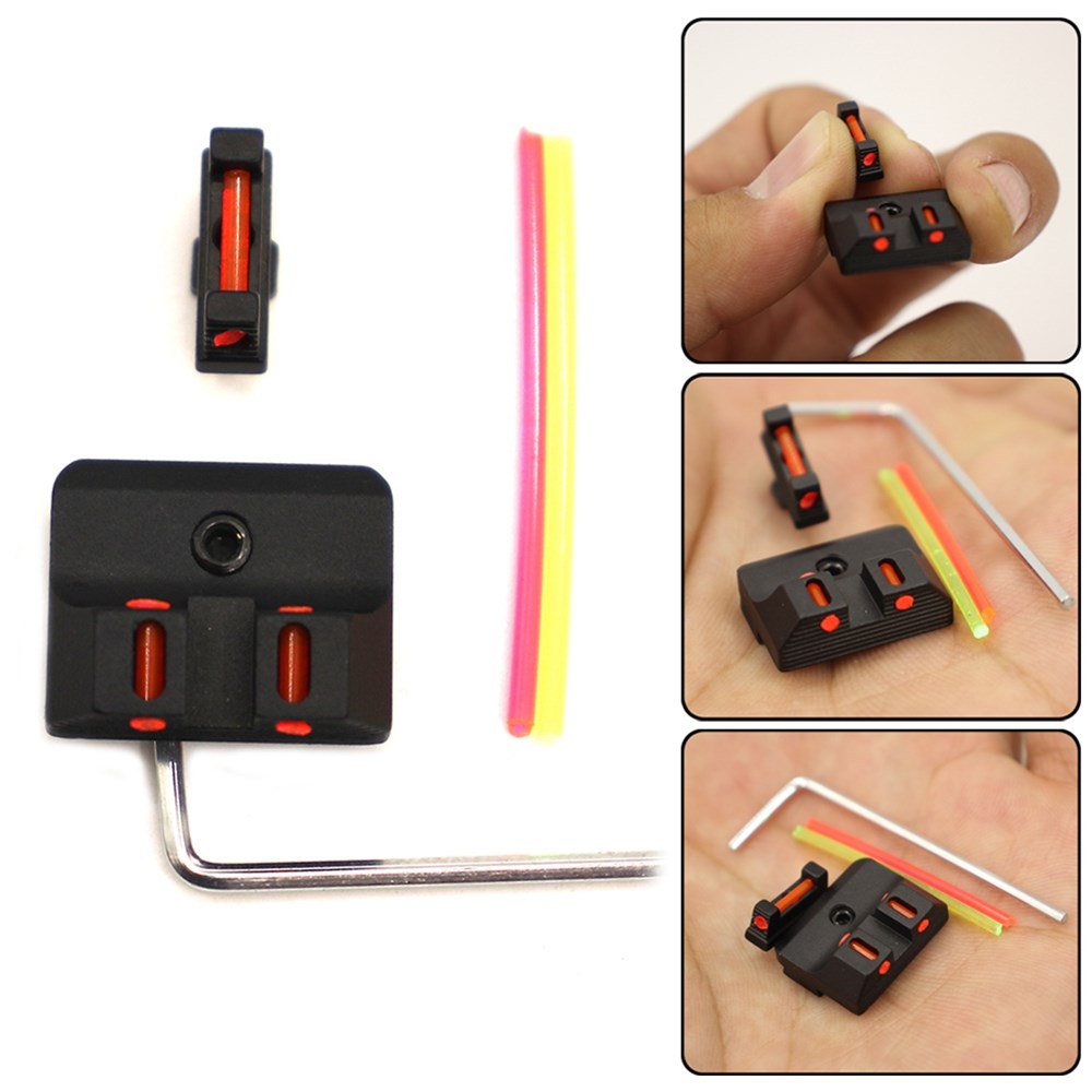 Dual Fiber Optic Positioning Indicator Red/Green Points