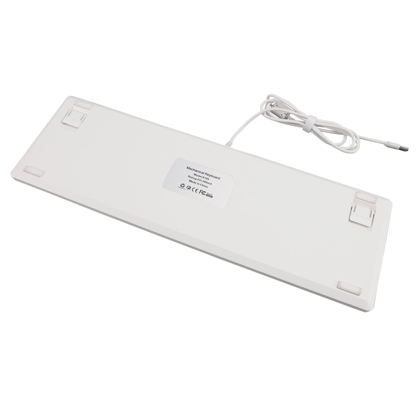 104Key Wired Mechanical Linear Switch Gaming Keyboard Hot-Swappable Customizable