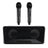 Wireless Bluetooth Speaker – All-in-One Portable Karaoke System with Dual Microphones for Outdoor Use