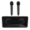 Portable Karaoke Machine with 2 Wireless Microphones, 20W Bluetooth Speaker System for Kids & Adults, Home & Outdoor Parties