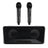 Wireless Bluetooth Speaker – All-in-One Portable Karaoke System with Dual Microphones for Outdoor Use