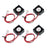 2 Pin Wire 4Pc Brushless DC Cooling Blower Fan 12V 0.05A 2010 20x20x10mm