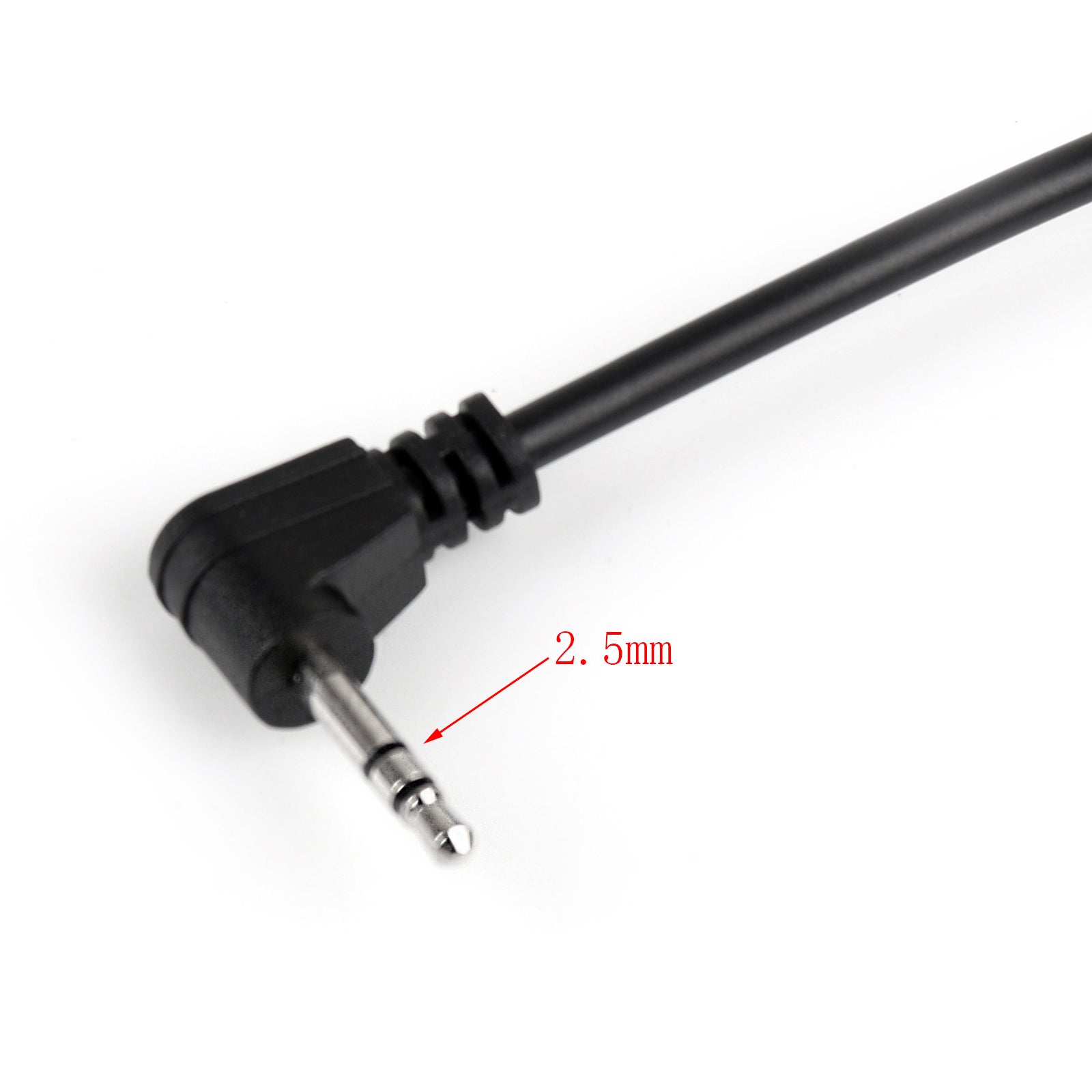 1Pcs 2.5mm Helmet Tactical Motorcycle Headset PTT For FR50 T270 Radio