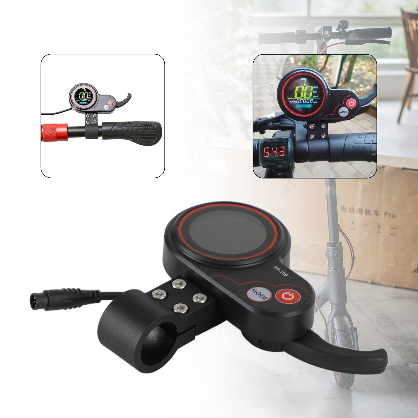 TF-100 48V 20A Display Speedometer for Kugoo m4/M4 Pro Scooter (Copy)