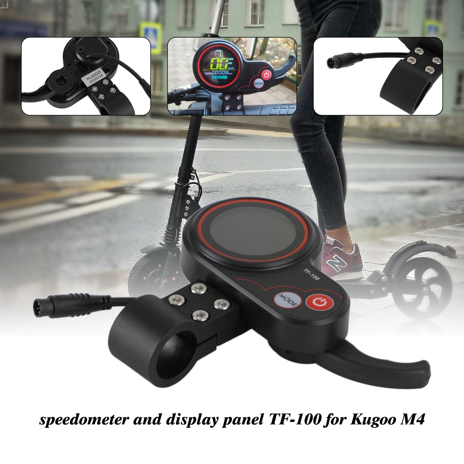TF-100 48V 20A Display Speedometer for Kugoo m4/M4 Pro Scooter (Copy)