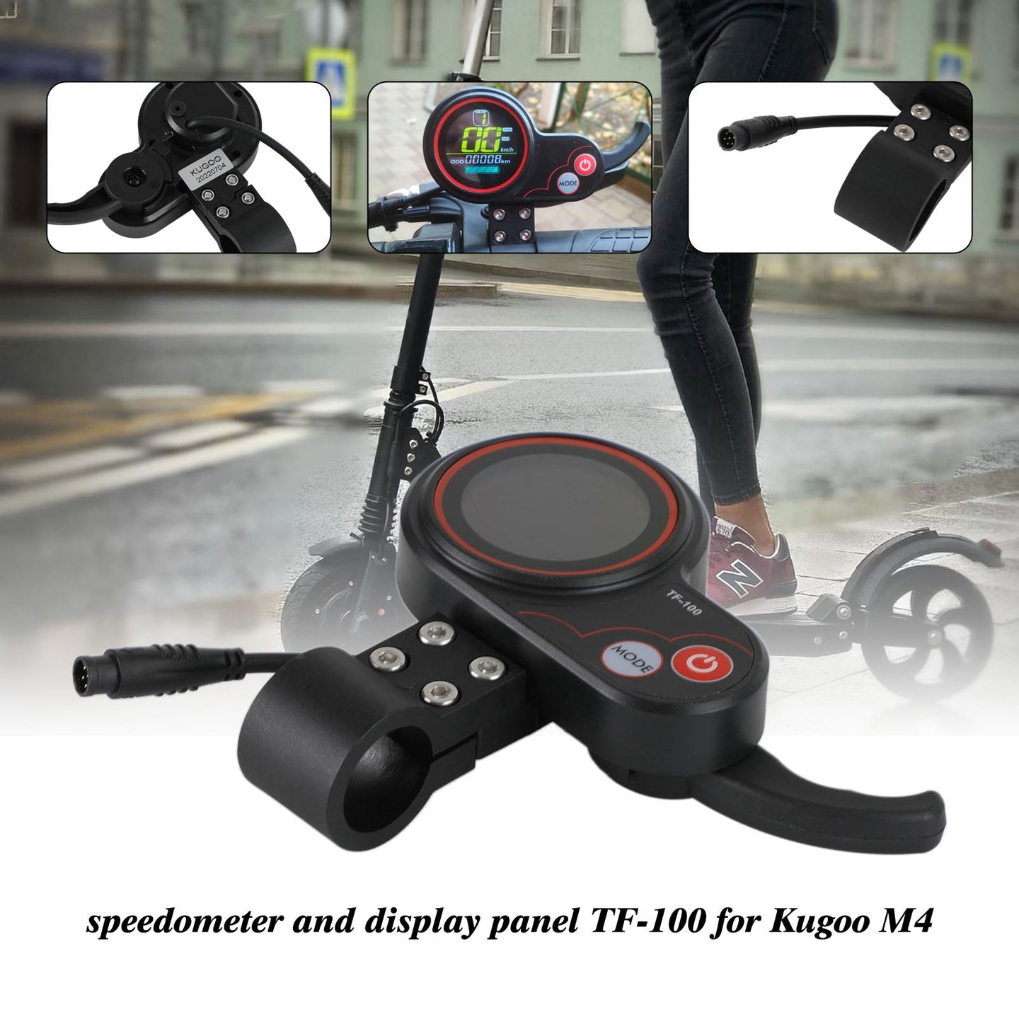 TF-100 48V 20A Display Speedometer for Kugoo m4/M4 Pro Scooter (Copy)