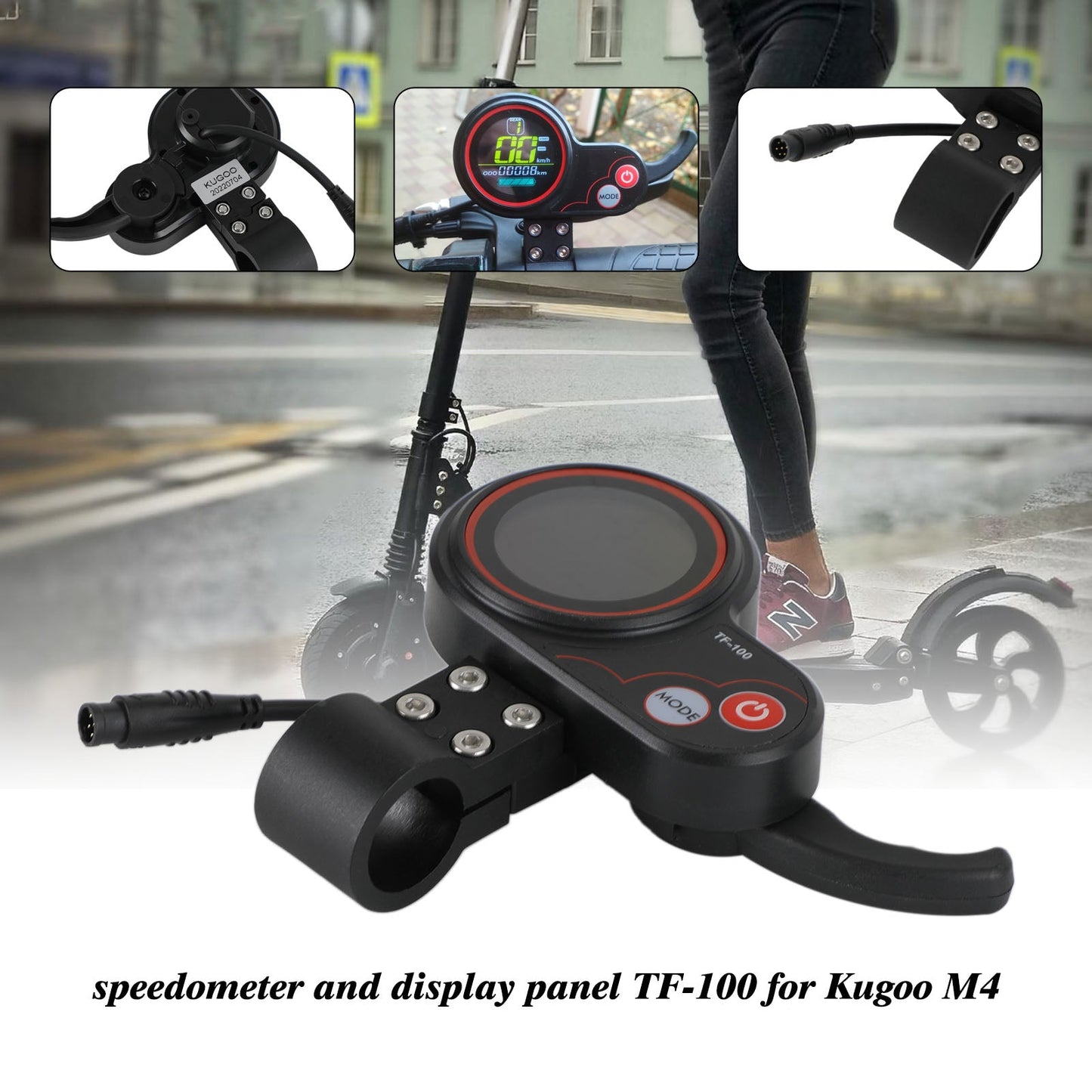 TF-100 48V 20A Display Speedometer for Kugoo m4/M4 Pro Scooter