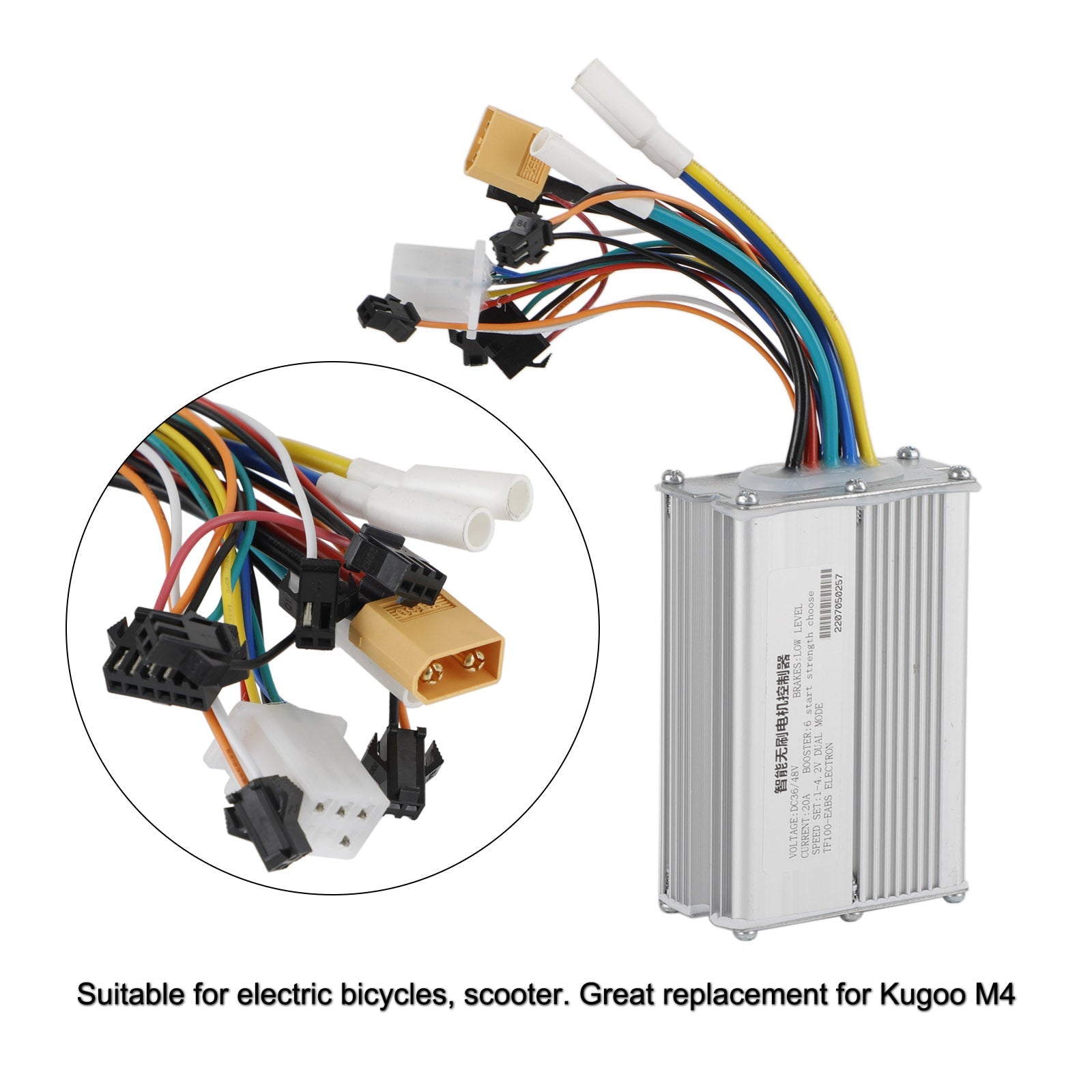 48V 20A Electric Scooter Motor Controller For 10inches Kugoo M4