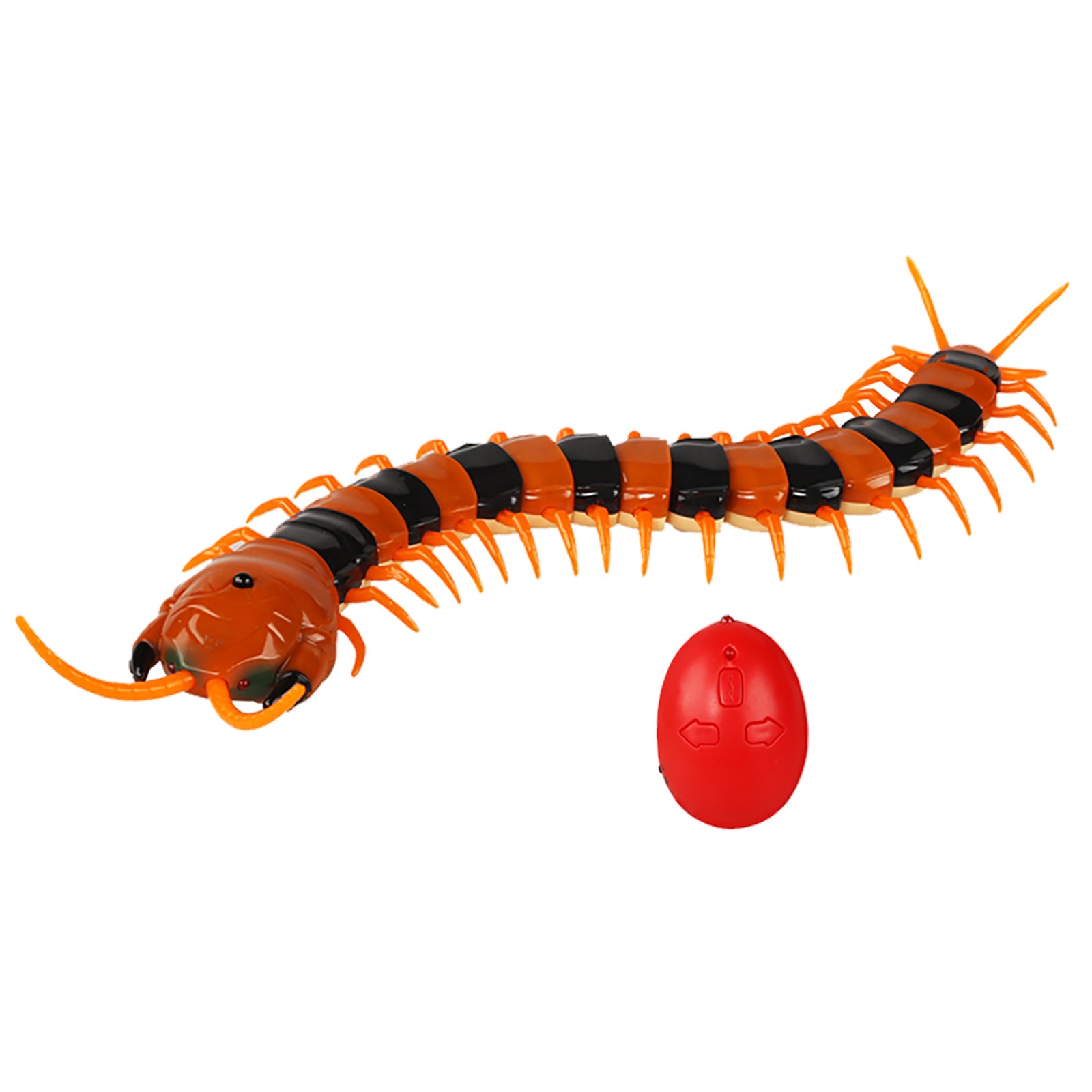 Remote Control Centipede Infrared Animal Electric Toy Kid Christmas Gift BLK US