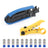 Coaxial Compression Tool Coax Cable Crimper Kit Adjustable RG6 RG59 RG11 75-5-7