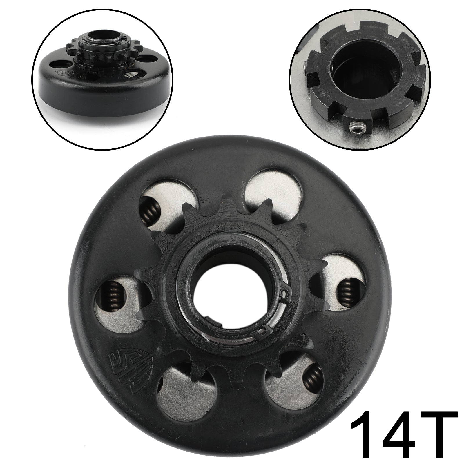 13HP Go Kart Centrifugal Clutch 1 inch Bore 14T 40/41/420 Chain (Copy)
