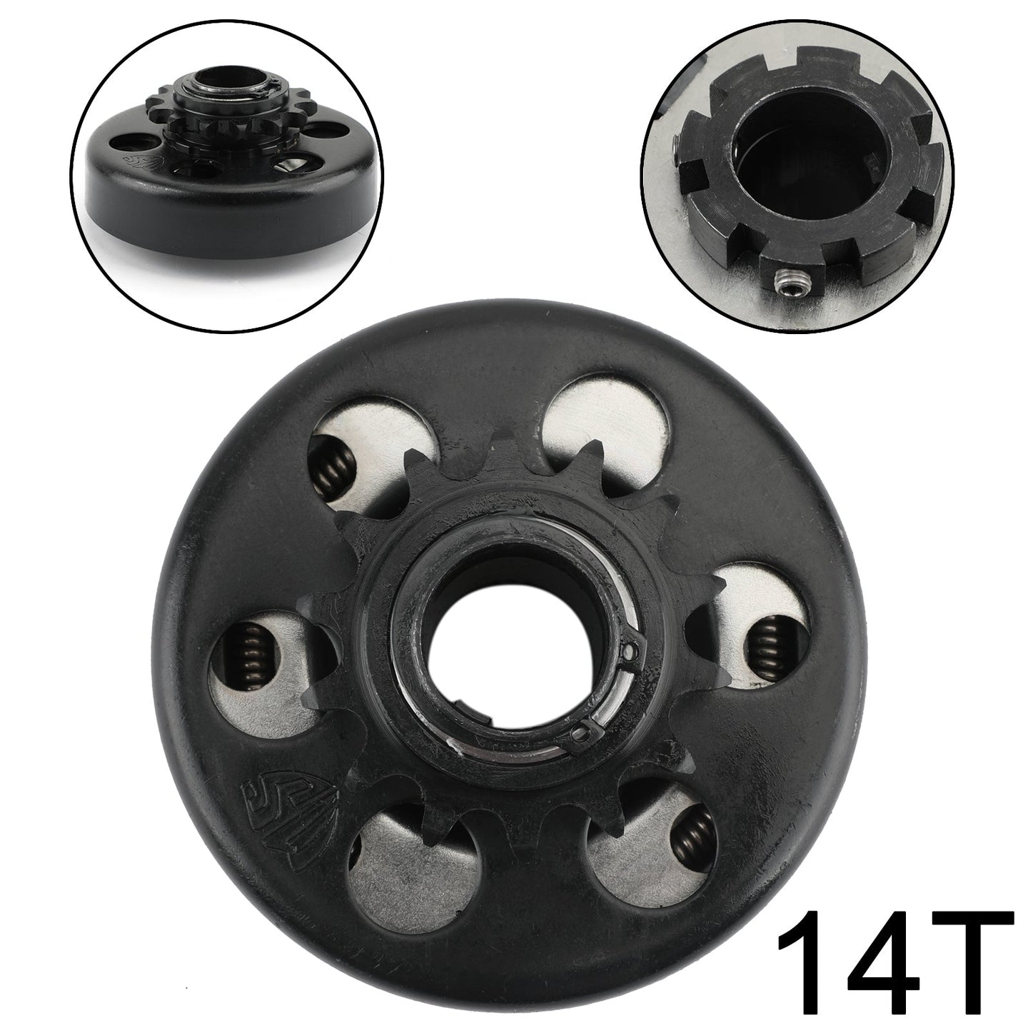 13HP Go Kart Centrifugal Clutch 1 inch Bore 14T 40/41/420 Chain (Copy)