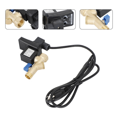 AC110V 1/2 Automatic Electronic Timed Air Compressor Auto Drain Valve