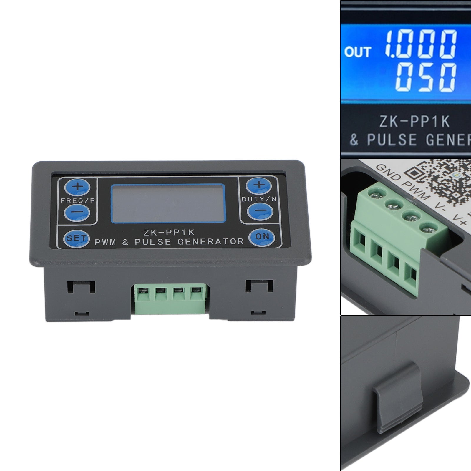 Adjustable PWM Signal Generator Module Pulse Frequency Duty Cycle Square Wave