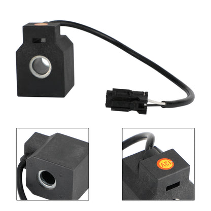 1Pcs 12V Dc Solenoid Valve Coil Fits Hyundai R55 Excavator Diggers Parts