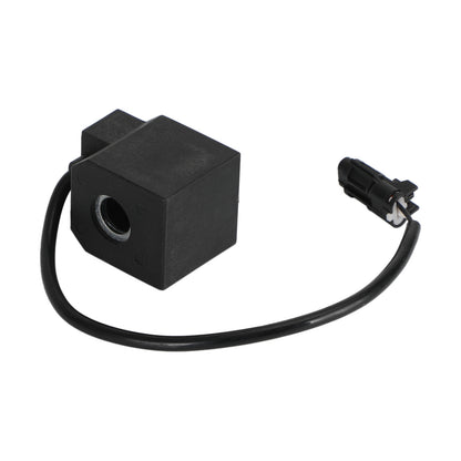 1Pcs 12V Dc Solenoid Valve Coil Fits Hyundai R55 Excavator Diggers Parts