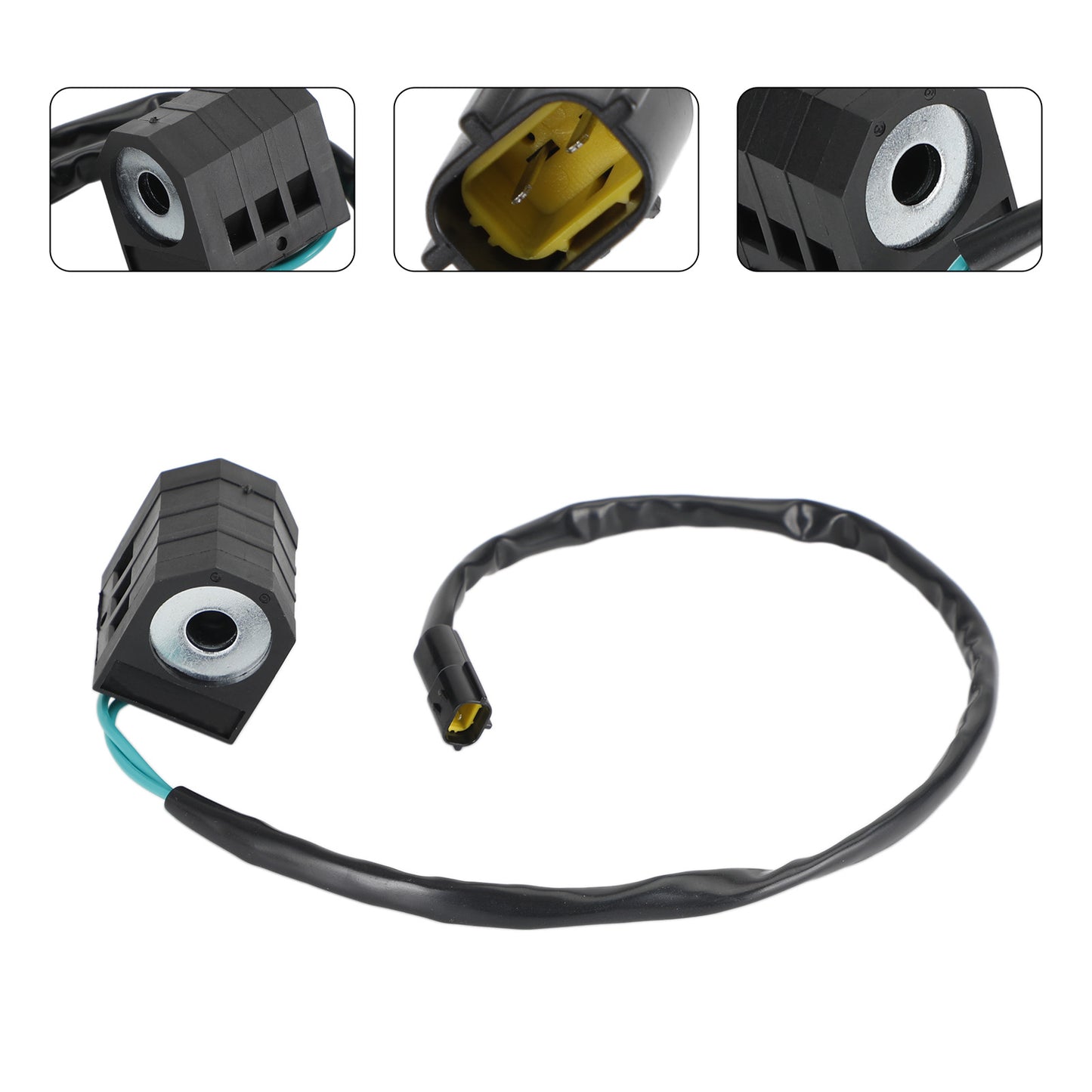 24V Dc Solenoid Valve Coil Fits Doosan Daewoo Excavator DH 220-5 215-7 225-7