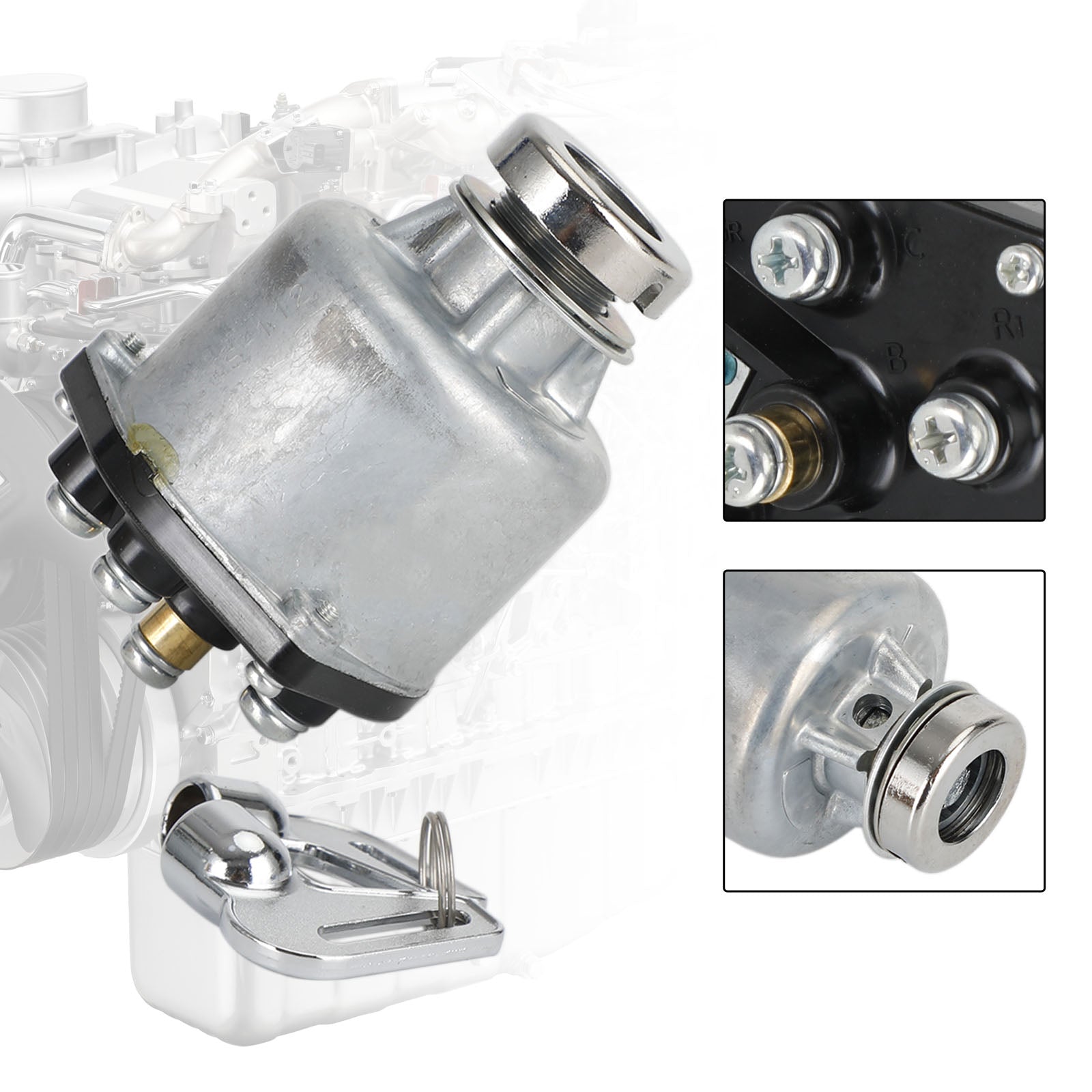 Ignition Switch W/2 Keys 8944025000 For TRW Isuzu Engine 6BG1T
