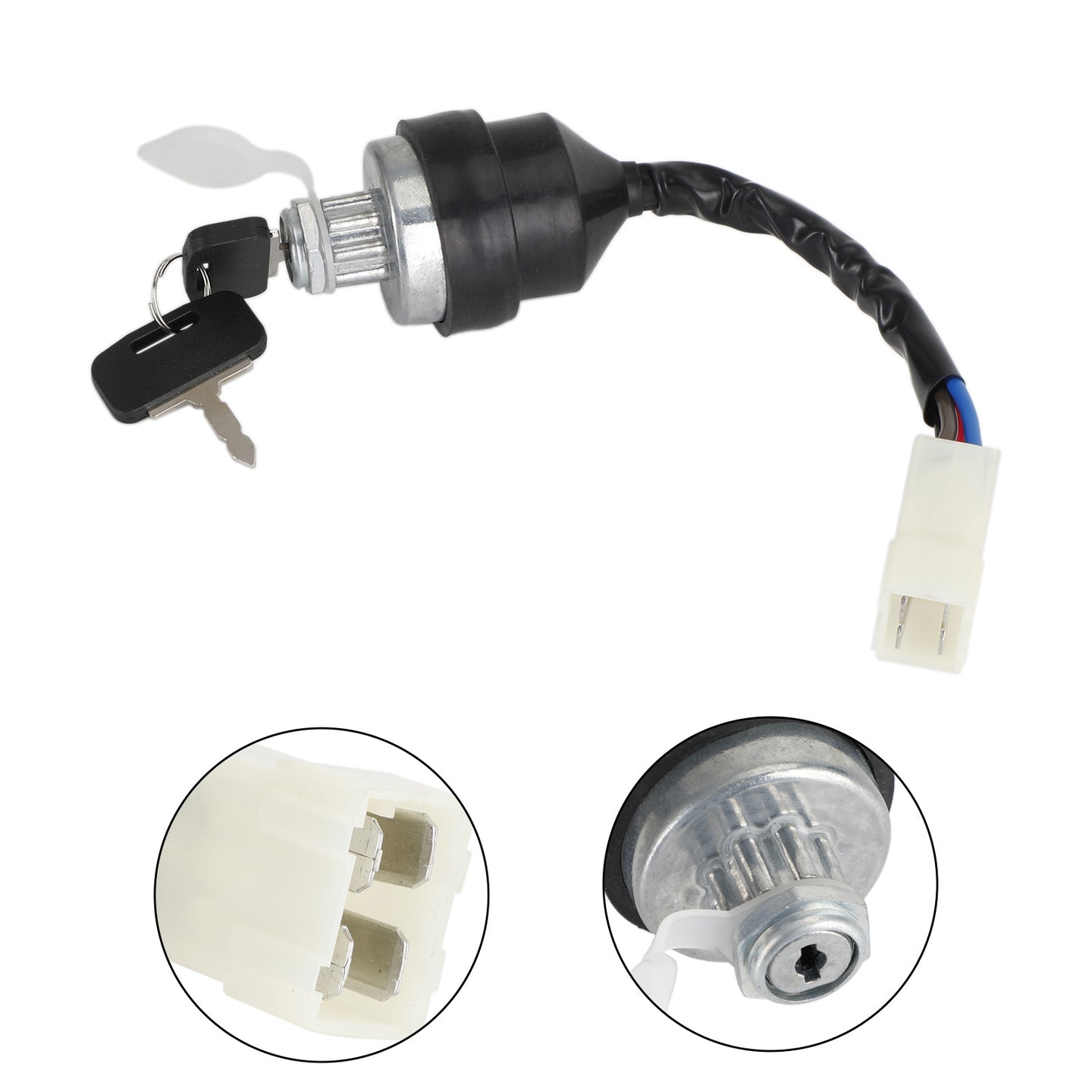 Ignition Switch W/2 Keys 3699692M92 Fits For Massy Ferguson Tractor Parts