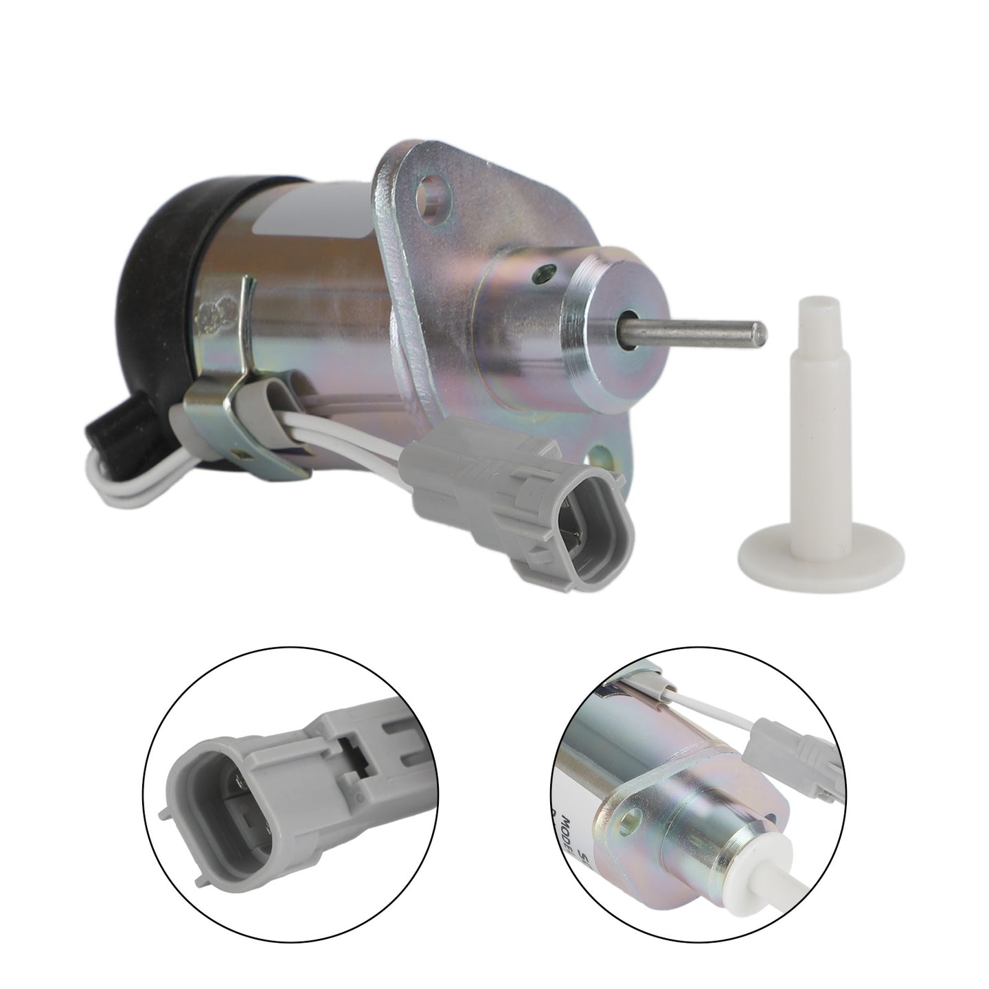 Fuel Shut Off Solenoid PS45CZ393 For Kubota V2607 V3307 Linde 1219 VOLVO55/80D