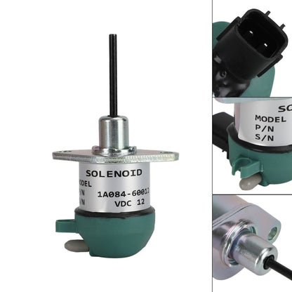 1A084-60012 12V Shutdown Device Solenoid Fits For Kubota V2203 V2003 V2403