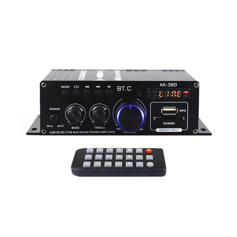 400W Bluetooth Hi-Fi Auto Stereo 12V Car MP3 Audio Amplifier Radio Booster Hi-Fi Bluetooth Car Auto Stereo 12V Car Audio Amplifier MP3 Radio 200W + 200W Bluetooth 2.0CH 400W Hi-Fi Auto Stereo 12V MP3 Car Audio Amplifier Radio Booster