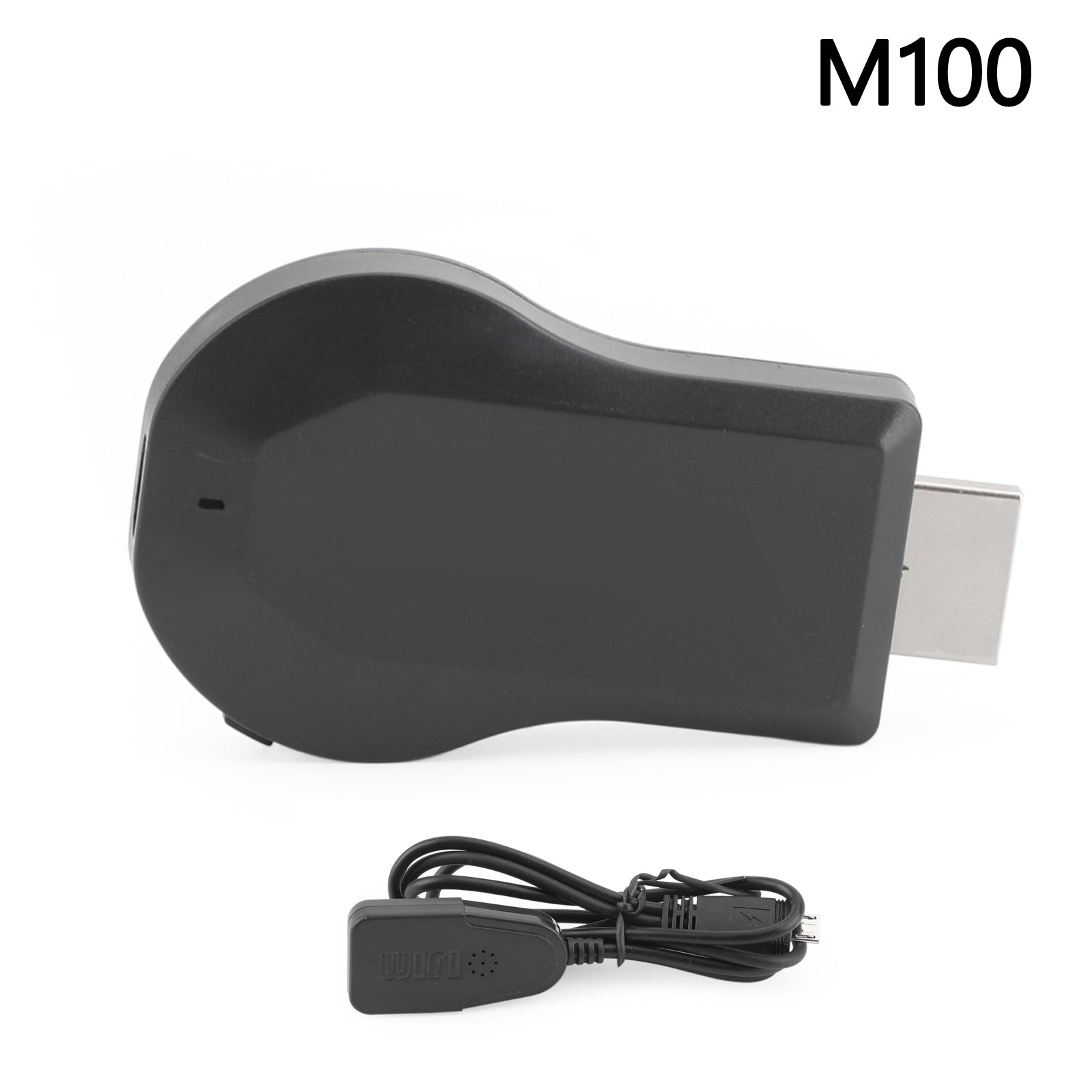 M100 4K Wireless HDMI Display Dongle, Supports Airplay, Miracast & DLNA for Screen Mirroring
