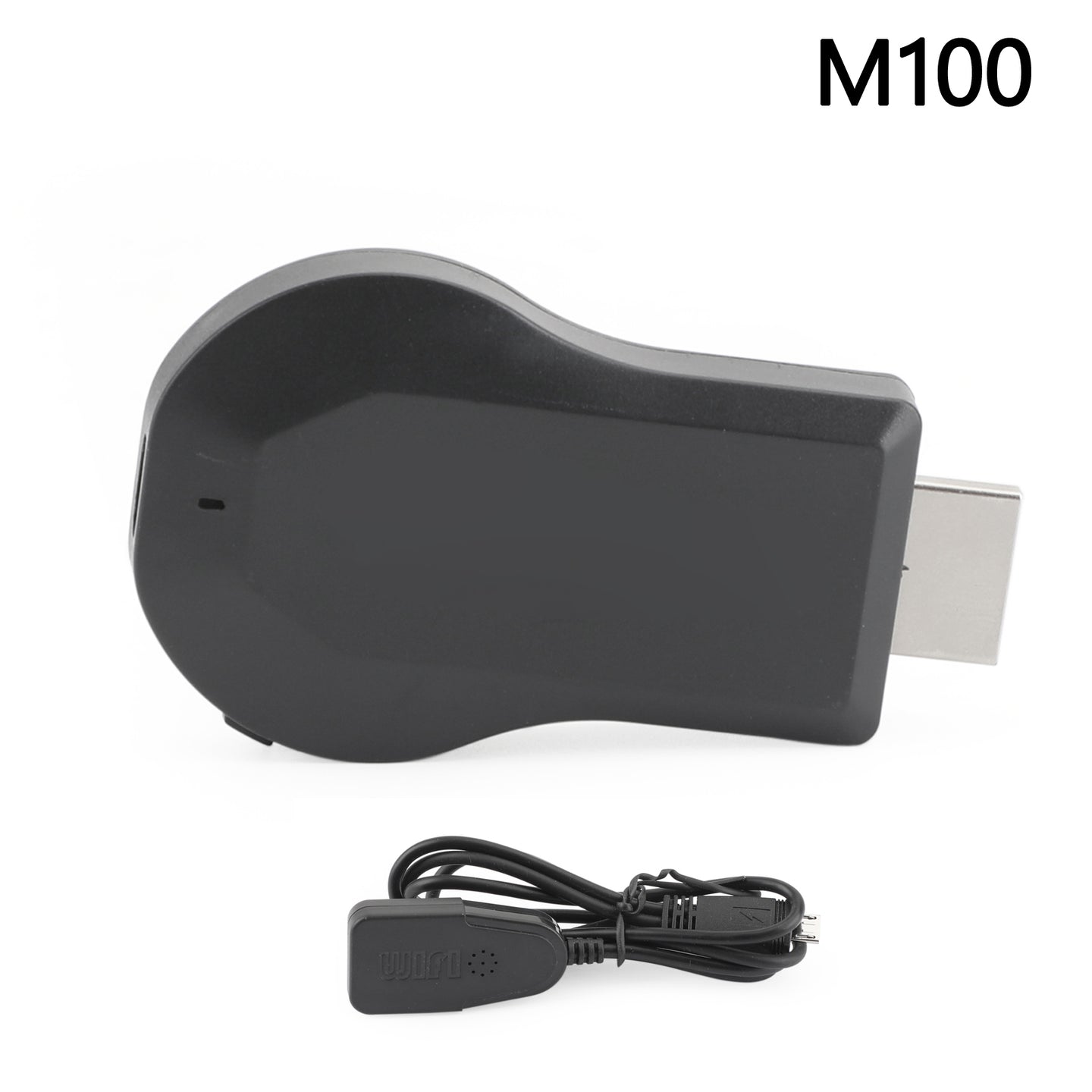 M100 4K Wireless HDMI Display Dongle, Supports Airplay, Miracast & DLNA for Screen Mirroring