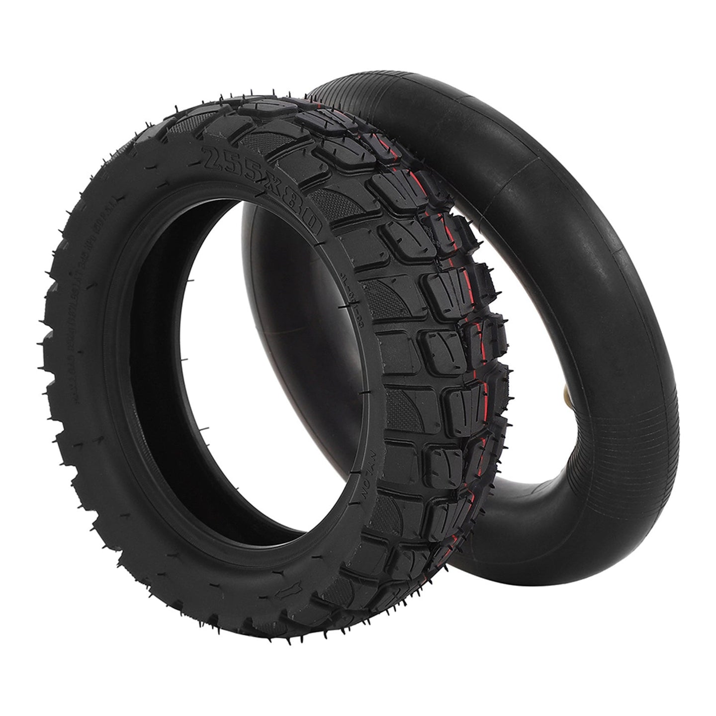 10x3 inch Off-Road Outer Tyre+Tube KUGOO M4 Zero etc 80/65-6 (Copy)