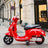 Dual Electric 6V Ride On Motorcycle Toy Car For Kid 3 Wheeler Toy Car Red