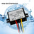 DC-DC Step Down Converter 20-72V to 12V 3A 36W, IP68 Waterproof Power Regulator for Golf Cart, Boat & Solar