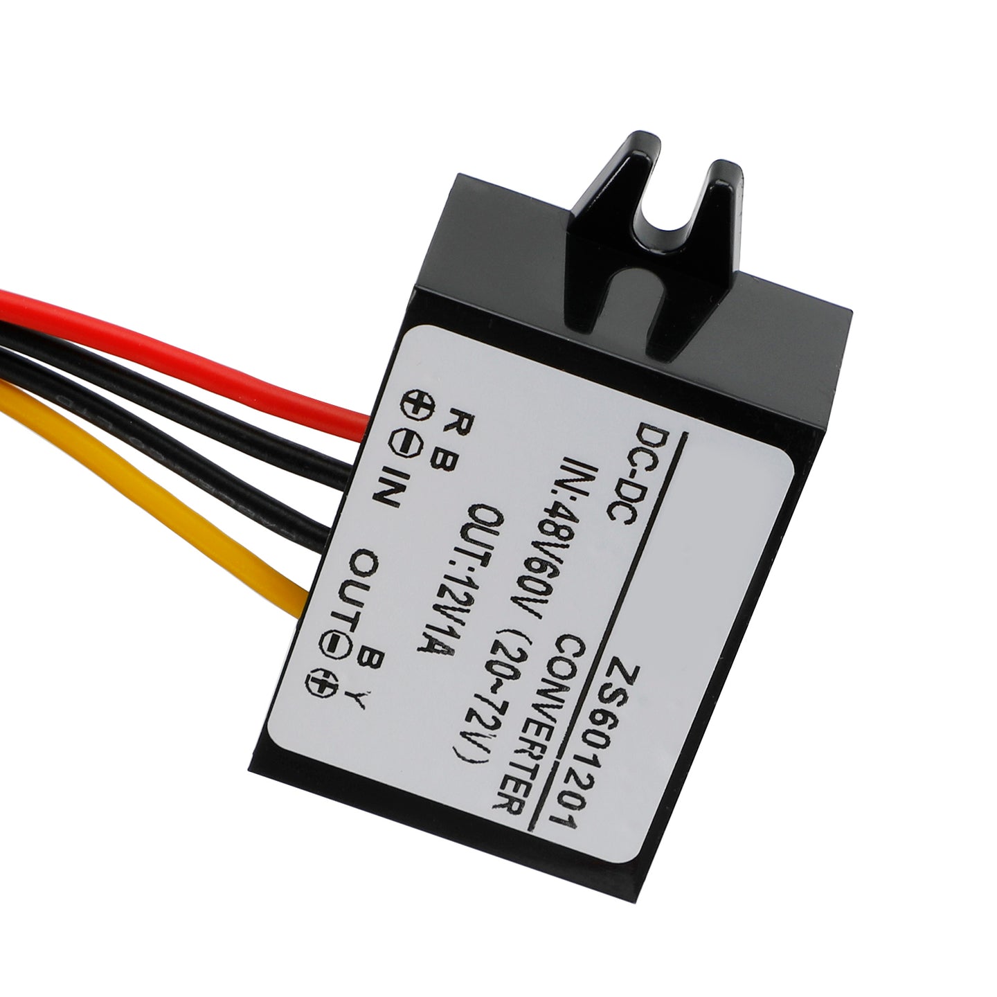DC-DC Step Down Converter 20-72V to 12V 3A 36W, IP68 Waterproof Power Regulator for Golf Cart, Boat & Solar