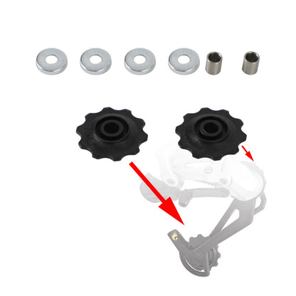 6mm Jockey Wheel Pulley Kit Vintage Simplex Suntour Derailleur (Copy)