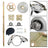 32" Rear Live Axle Kit with Sprocket, Brake & Wheel Hub – Replacement for ATV, Quad & Go Kart