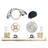 32" Rear Live Axle Kit with Sprocket, Brake & Wheel Hub – Replacement for ATV, Quad & Go Kart