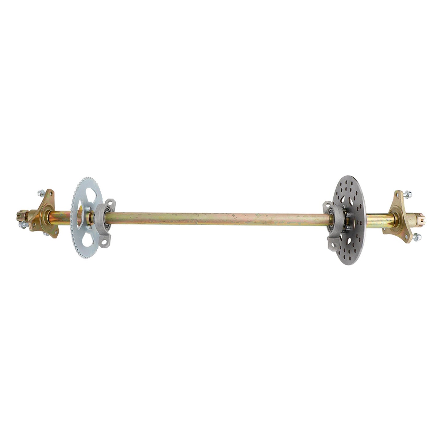 29 inch ATV Quad Go Kart Rear Live Axle Kit Sprocket Brake Hub (Copy)