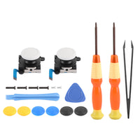 Repair Set with 3D Analog Sensor Stick + Tool 19in1 Fit for Switch Lite Joystick