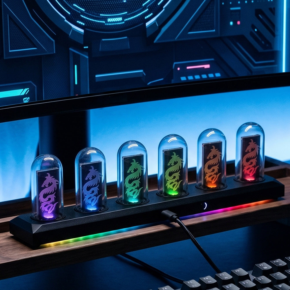 Nixie Tube Clock with WiFi SYNC 12/24H Display Required A Retro Gift for Friends