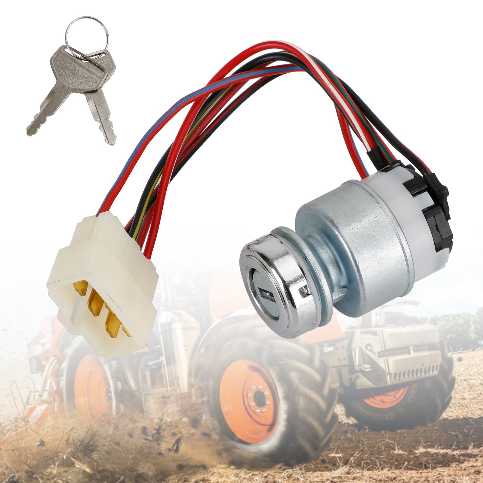Ignition Switch W/2 Keys Fits For Kubota RTV1100CW 36919-75160 36919-75162 UE