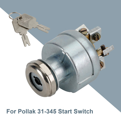 Ignition Switch For Clark Forklift 1723186 2339413 272041 7004210 With 2Keys (Copy)