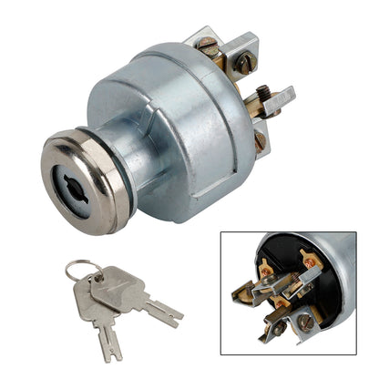 Ignition Switch For Clark Forklift 1723186 2339413 272041 7004210 With 2Keys (Copy)