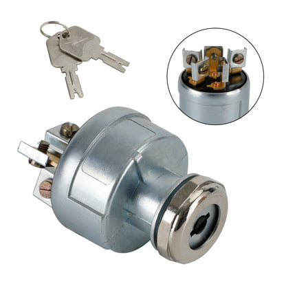 Ignition Switch For Clark Forklift 1723186 2339413 272041 7004210 With 2Keys (Copy)
